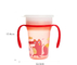 300 ml PP Baby Gewicht Straw Cup 360 graden Hoek