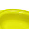 De Greepbaby van BPA VRIJE Gele Gemakkelijke het Voeden Kommen en Lepels