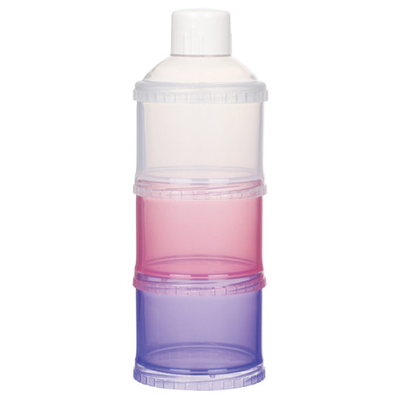 3 Grid Baby Milk Powder Container BPA-vrije PP formule dispenser