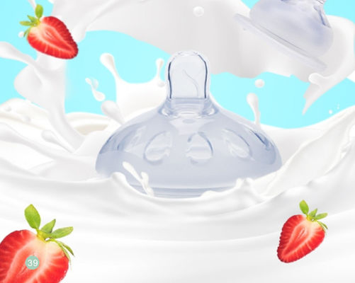 Vaste beveiligde babyflessen van polypropyleen luchtdicht