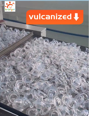 Ronde vorm Baby Silicone Nippel Individueel verpakt