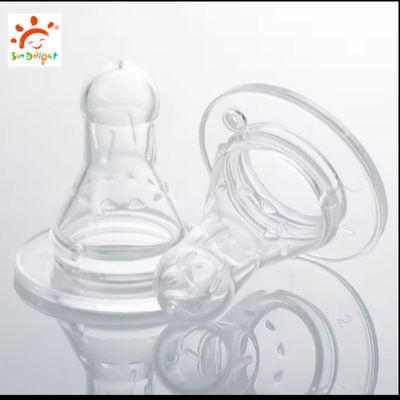 Fabrieksstandaard Neck Baby Nipple BPA-vrij Liquid Silicone Nipple