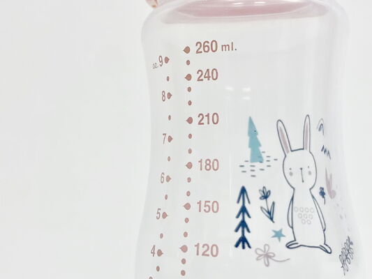 2026 Nieuw Ontwerp Anti-koliek BPA-vrije PP Babyfles met siliconen Speen 0-12 maanden