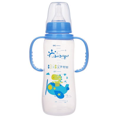 Van de het Handvat8oz 240ml Pasgeboren Baby van pp Dubbele de Melkfles