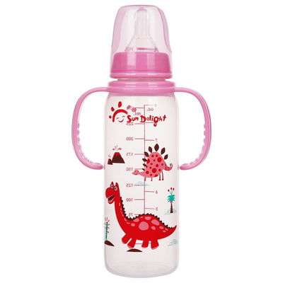 De wasbare Fles van het de Babyuitsteeksel van pp 8oz 240ml Standaard