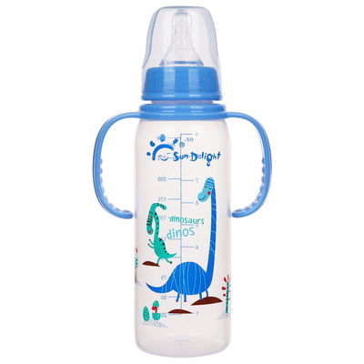 De wasbare Fles van het de Babyuitsteeksel van pp 8oz 240ml Standaard
