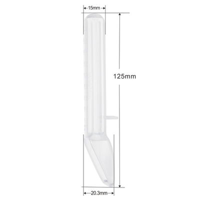 De comfortabele Lepel van de de Babygeneeskunde van 110℃ pp FDA