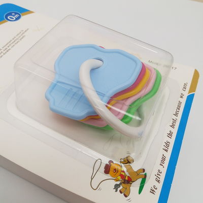 Niet Giftige 3 Maand pp Ring Baby Teether Keys