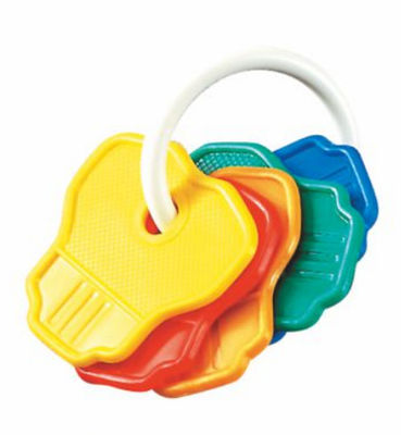 Niet Giftige 3 Maand pp Ring Baby Teether Keys