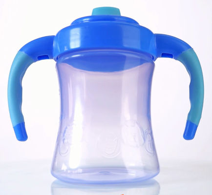 190ml blauw Dalingsbewijs 6 Maand de Kop van Sippy van 7 Onsjonge geitjes