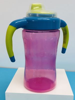 9 maand 7 Kop van de Babysippy van de Ons de Gemakkelijke Greep BPA Vrije 260ml
