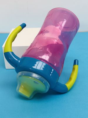 9 maand 7 Kop van de Babysippy van de Ons de Gemakkelijke Greep BPA Vrije 260ml