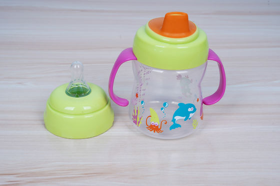 Morserij niet 2 in 1 Vrije 6 Maand van BPA de Kop van Sippy van de 6 Onsbaby