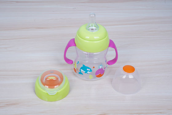 Morserij niet 2 in 1 Vrije 6 Maand van BPA de Kop van Sippy van de 6 Onsbaby