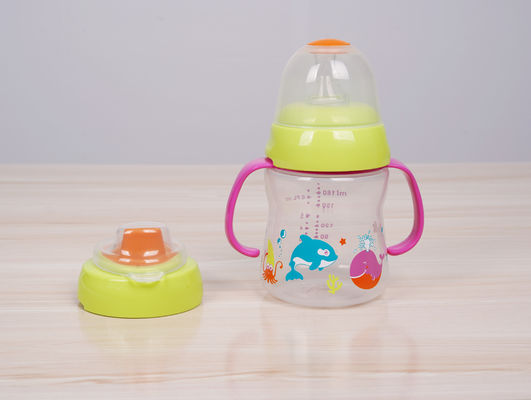 Morserij niet 2 in 1 Vrije 6 Maand van BPA de Kop van Sippy van de 6 Onsbaby