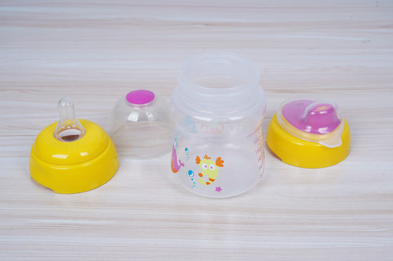 2 in 1 Vrije 6 Maand van de Uitsteekselzuiging BPA de Kop van Sippy van de 6 Onsbaby