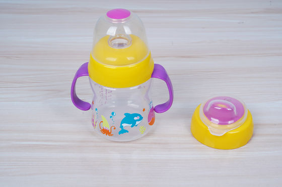 2 in 1 Vrije 6 Maand van de Uitsteekselzuiging BPA de Kop van Sippy van de 6 Onsbaby