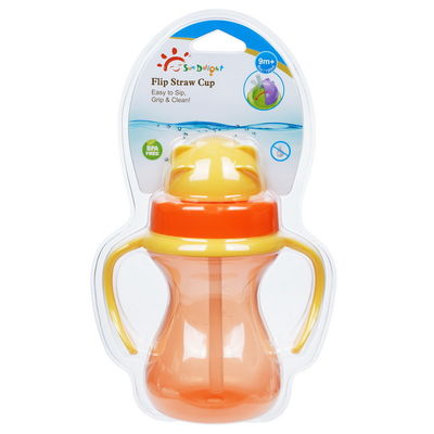 De Kinderen Baby Gewogen Straw Cup van het dalingsbewijs 9oz 290ml