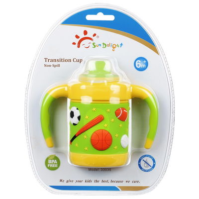 6 maand 6 Kop van de Babysippy van Onssundelight de Veelkleurige 160ml