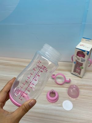 Brede de Boogbaby van het Hals12oz 330ml Silicone pp het Voeden Fles
