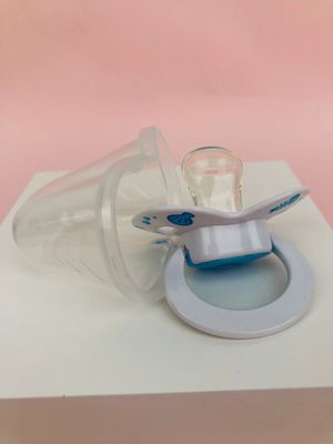 BSCI-ABS Vloeibare Siliconebaby Soother met Dekking ‚