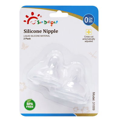 Klassieke Transparante Vrij het Uitsteekselphthalates van het Babysilicone