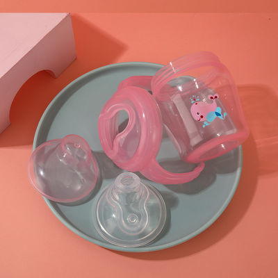 (DE NIEUWE) KOP VAN 225ML PP SIPPY MET DUBBELE NON-SPILL HANDVATTEN