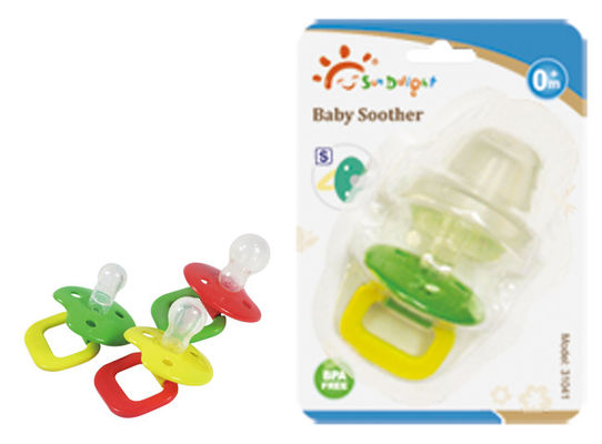110℃ de niet Giftige Baby Soother van het Fopspeensilicone