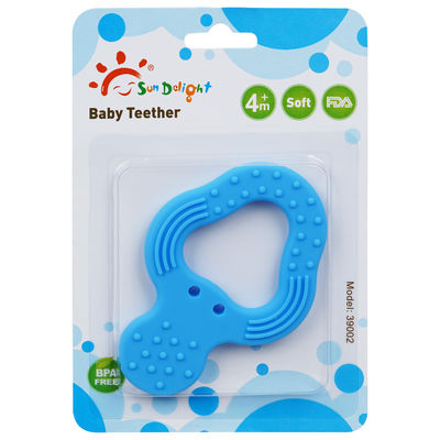 Scheursterkte het Silicone Teether van de 3 Maandbaby